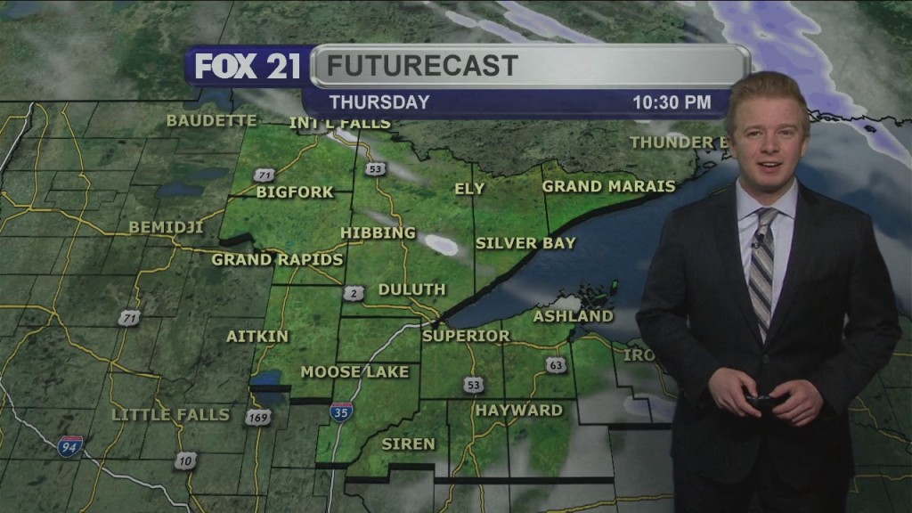Thursday Evening Northland Forecast