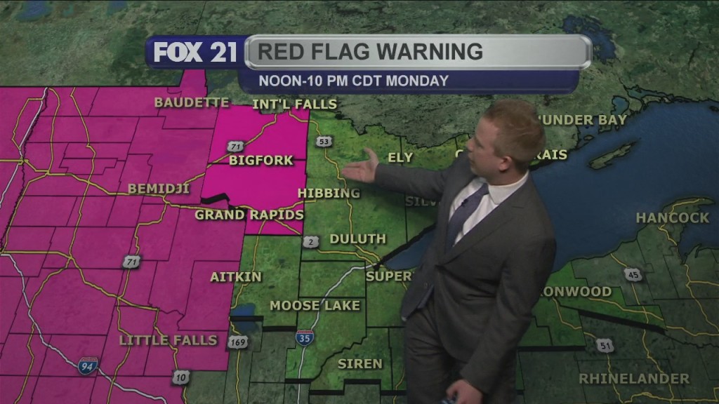 Sunday Evening Northland Weather Forecast