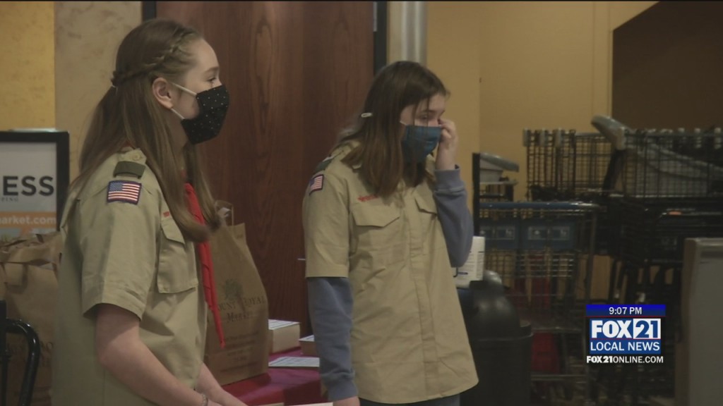 Boy Scouts Food Drive
