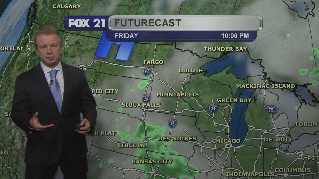 Thursday Evening Northland Forecast