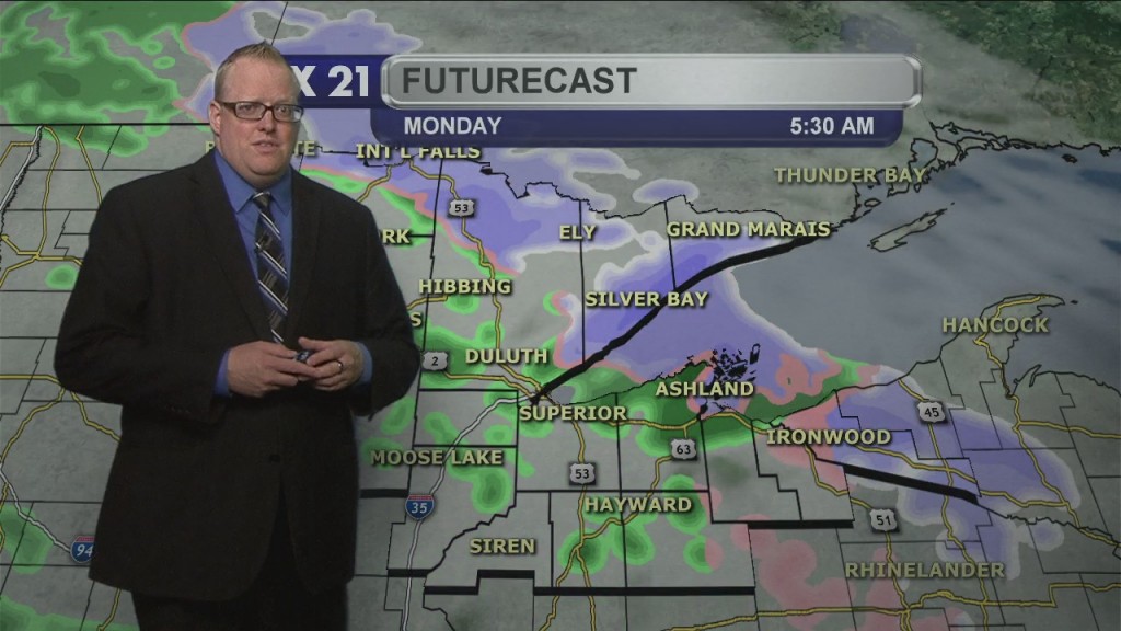Saturday Evening Northland Weather Forecast