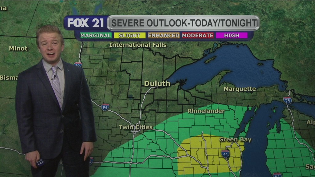 Tuesday Evening Northland Forecast