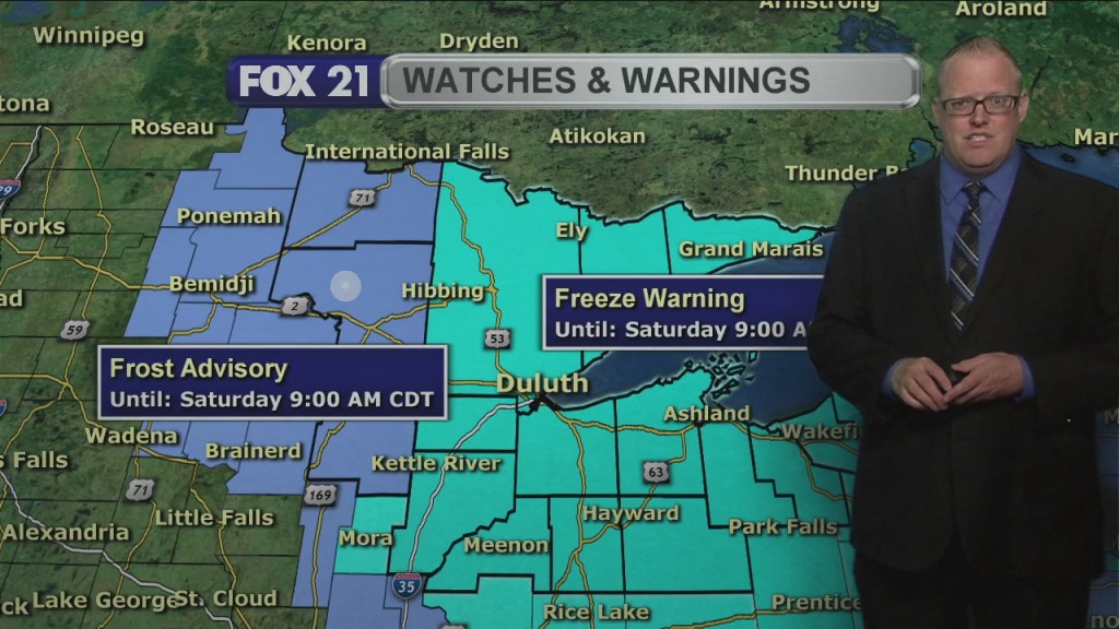 Friday Evening Northland Weather Forecast
