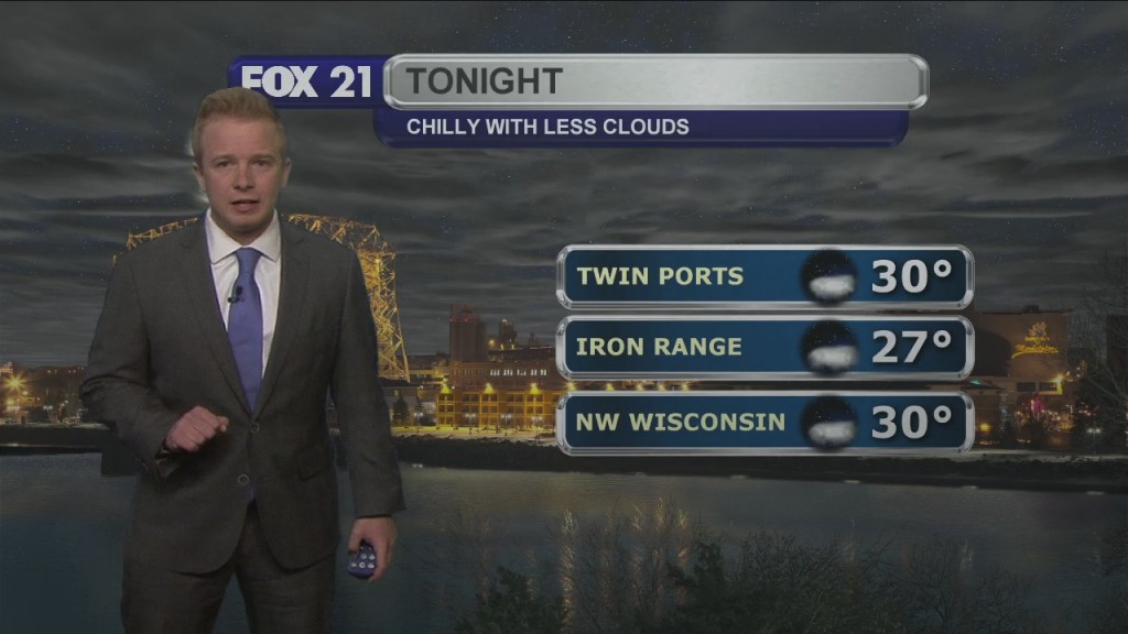 Sunday Night Northland Forecast