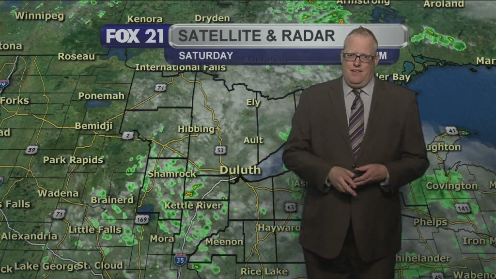 Saturday Evening Northland Weather Forecast