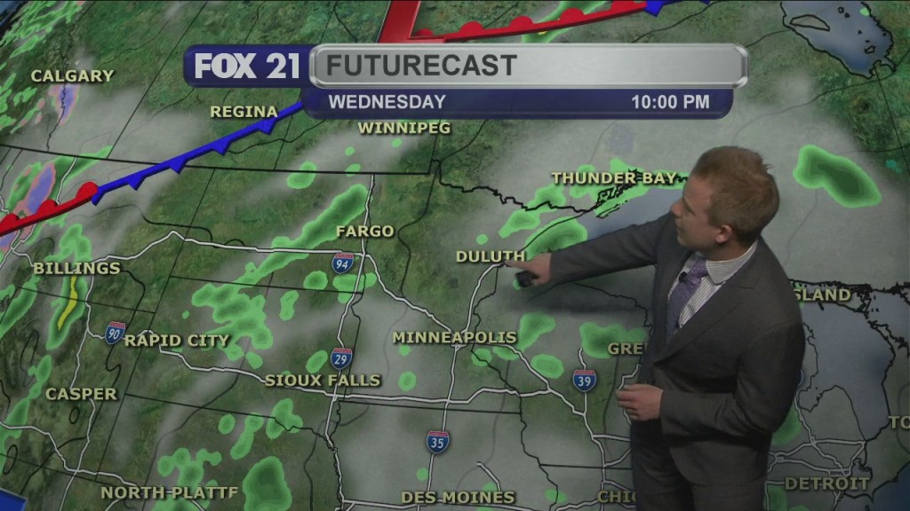 Monday Evening Northland Weather Forecast