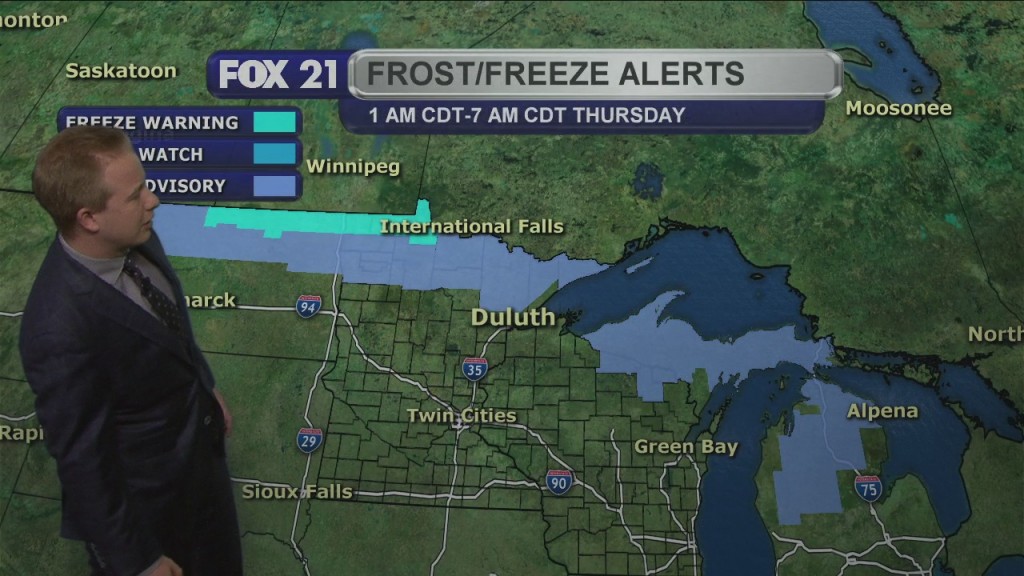 Wednesday Evening Northland Forecast