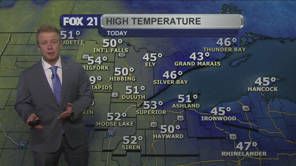 Monday Evening Weather Forecast