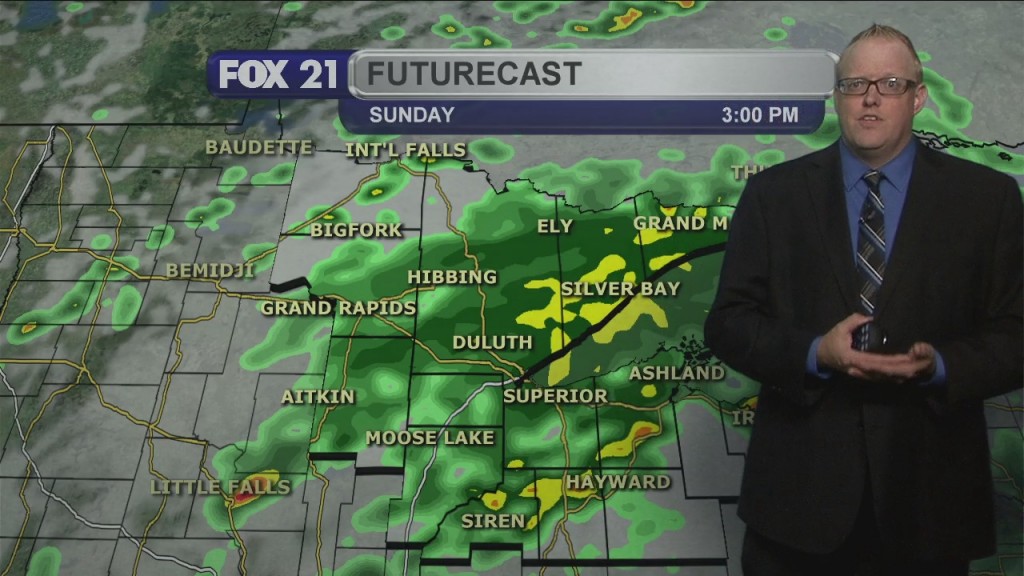 Saturday Evening Northland Weather Forecast