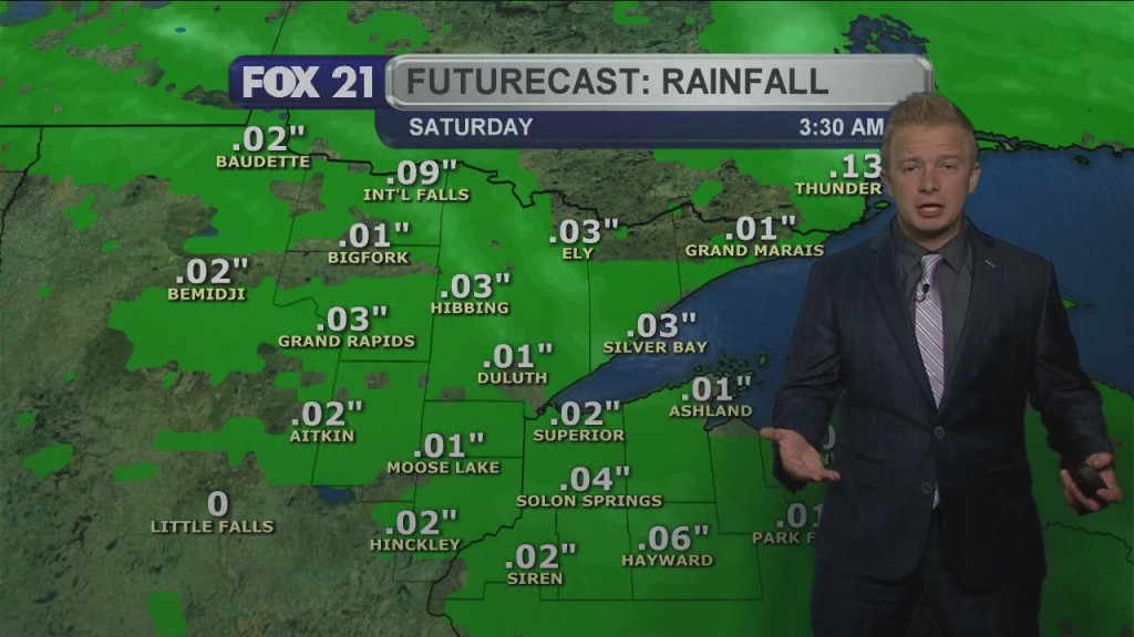 Wednesday Evening Northland Forecast