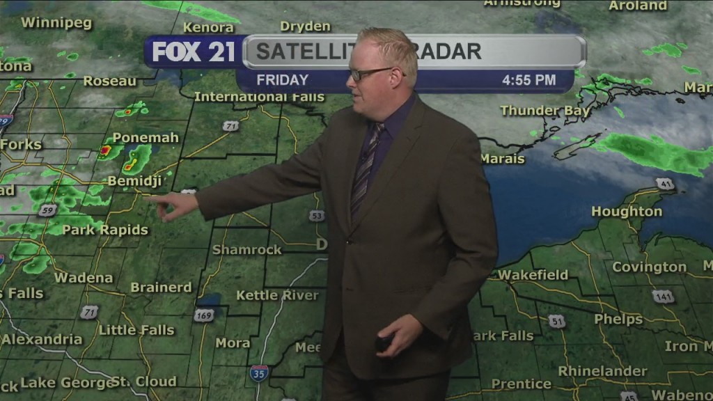 Friday Evening Northland Weather Forecast