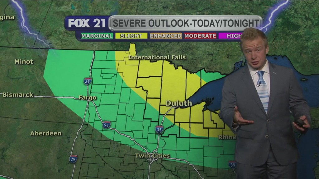 Wednesday Evening Northland Forecast