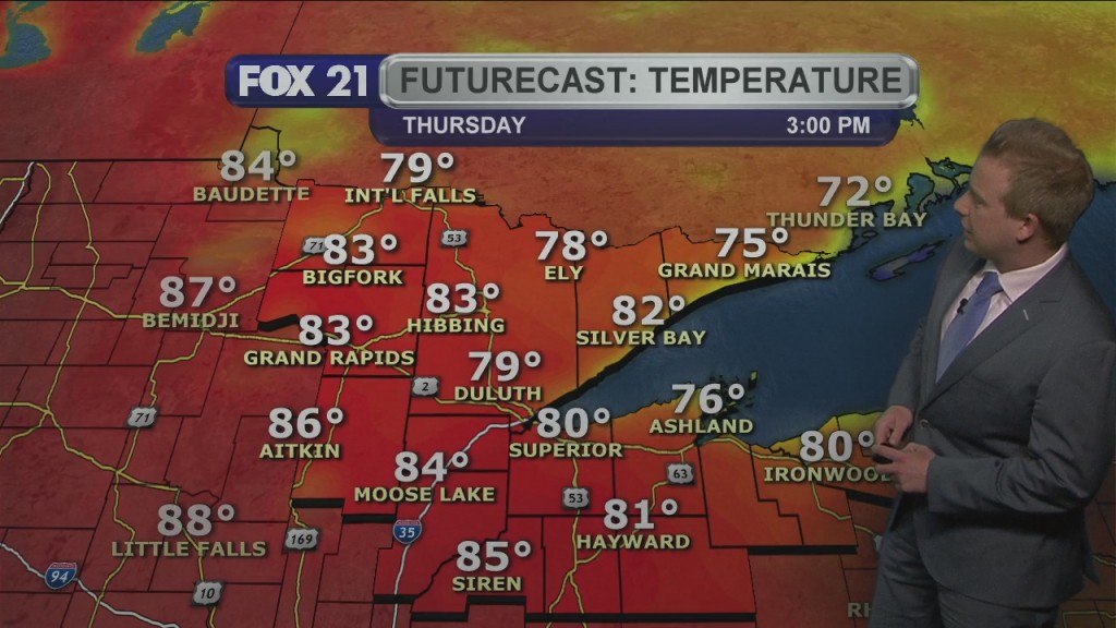 Tuesday Evening Northland Weather Forecast