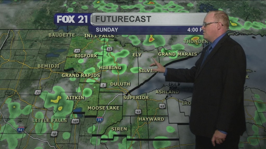 Saturday Evening Northland Weather Forecast