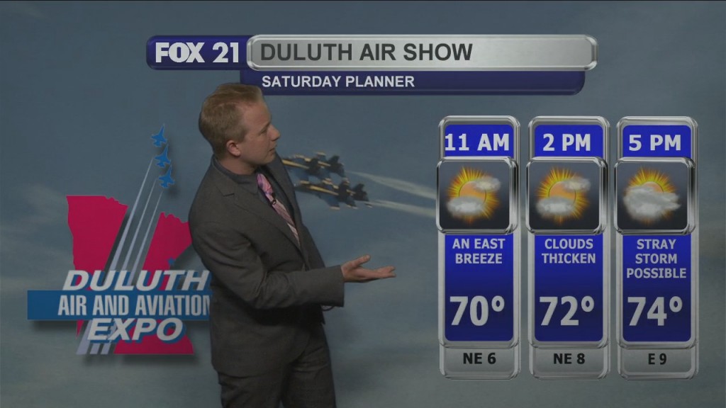 Thursday Evening Northland Forecast