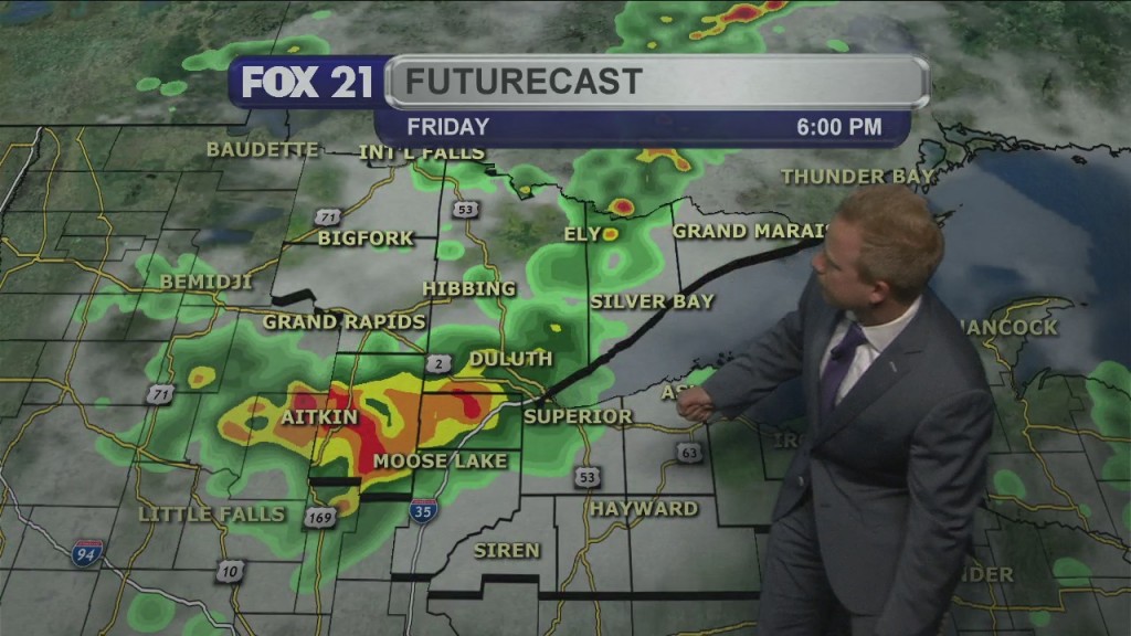 Thursday Evening Weather Forecast