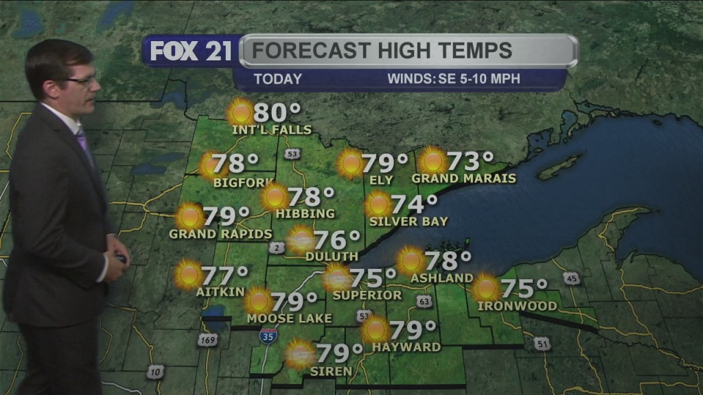 Friday, July 9, 2021 Morning Forecast