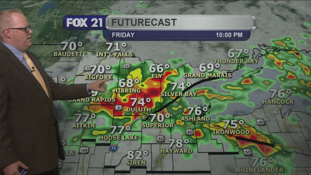 Friday Morning Northland Weather Forecast