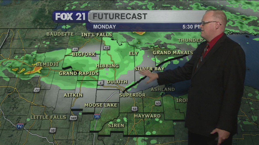 Saturday Evening Northland Weather Forecast