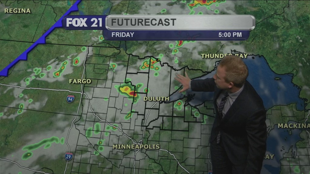 Wednesday Evening Northland Forecast