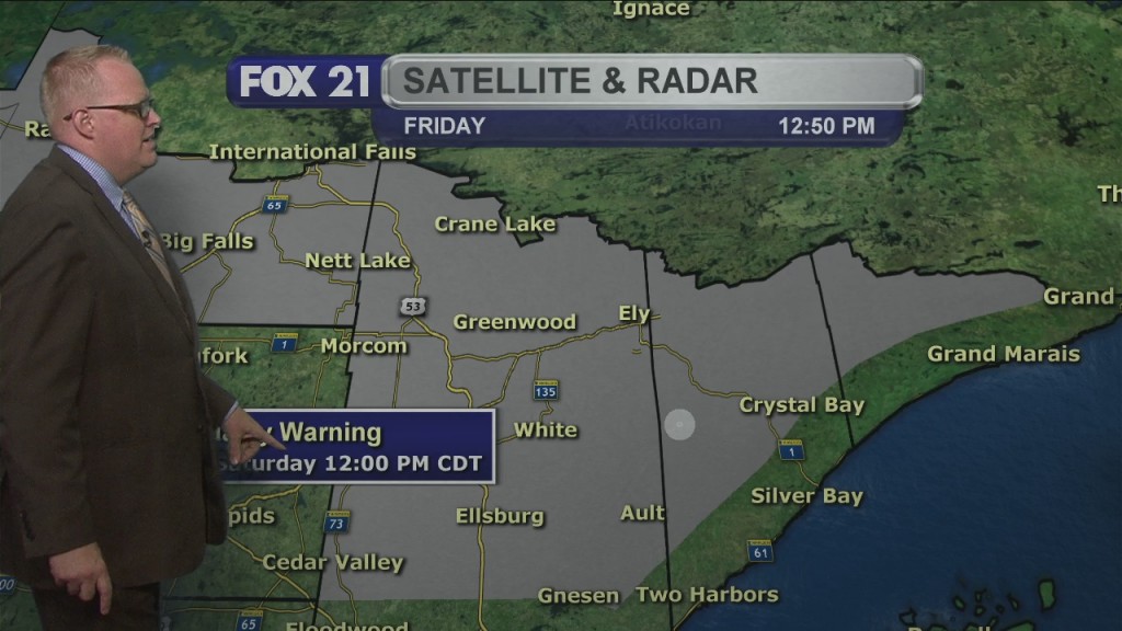 Friday Evening Northland Weather Forecast