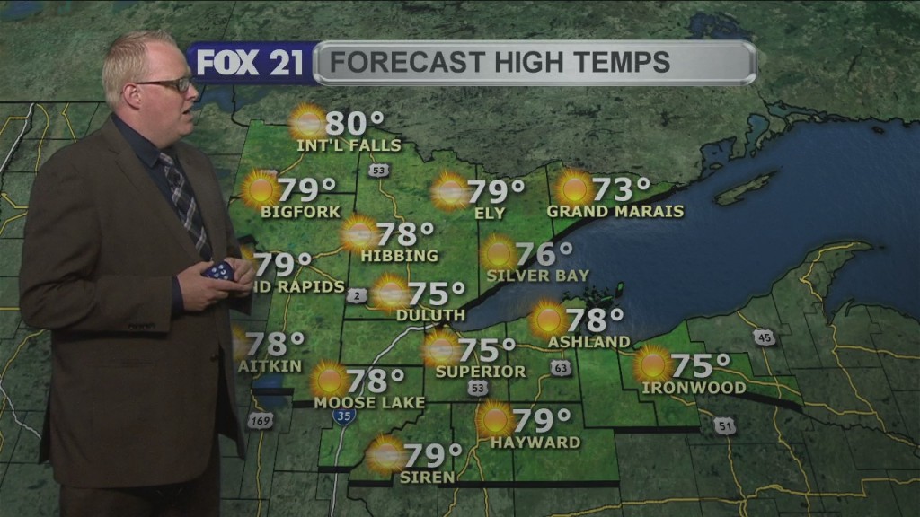 Thursday Evening Northland Weather Forecast