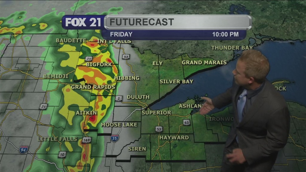 Thursday Evening Northland Weather Forecast