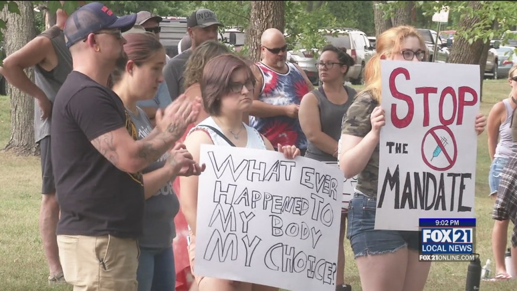 Hibbing Anti Mandate Rally