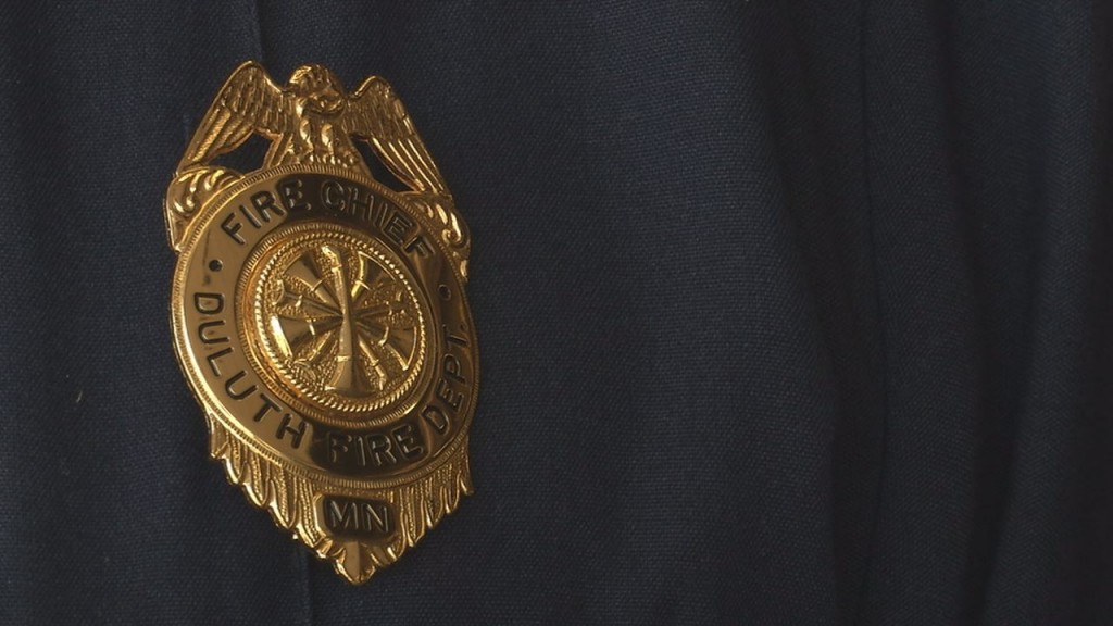 Fire Fighter Pinning Photo