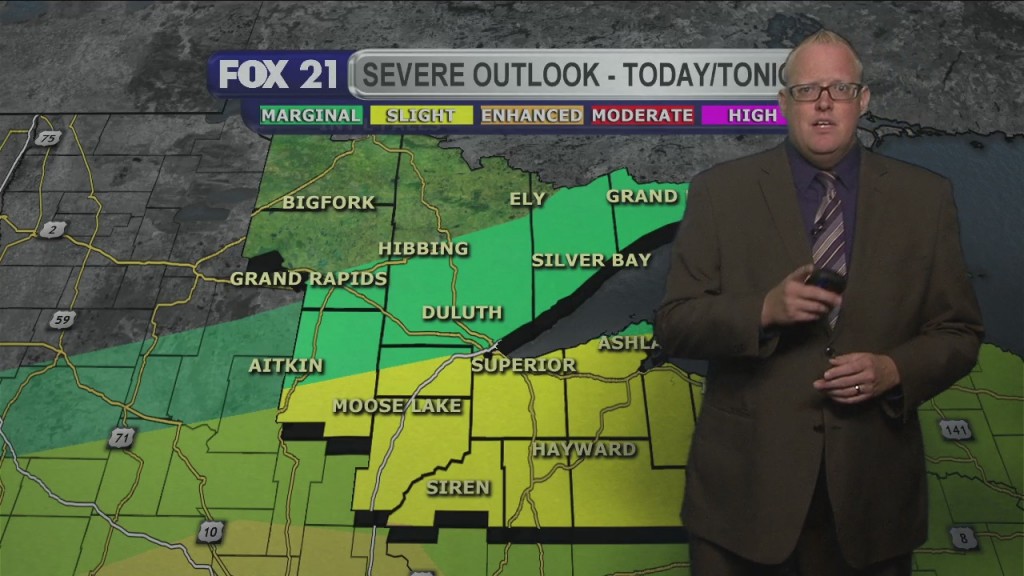 Saturday Evening Northland Weather Forecast