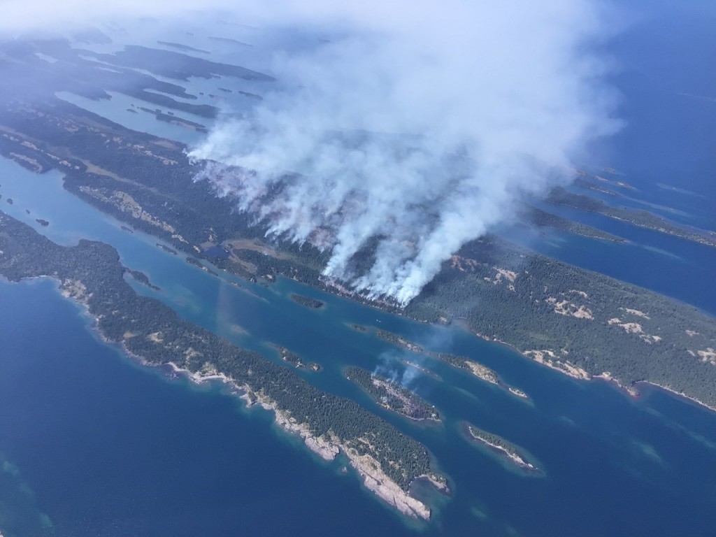 Isle Royale Fire