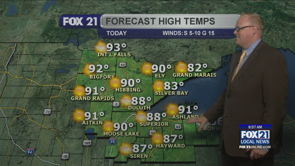 Wednesday Morning Northland Weather Forecast