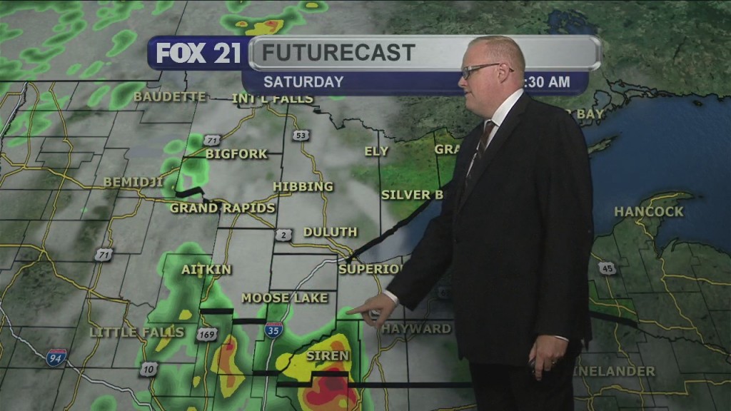 Friday Evening Northland Weather Forecast