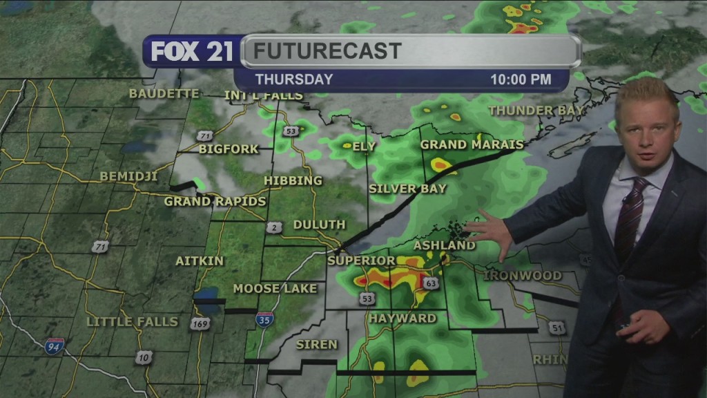 Thursday Evening Weather Forecast