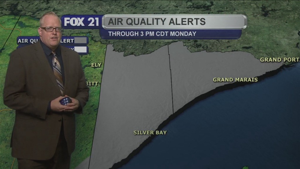 Sunday Evening Northland Weather Forecast