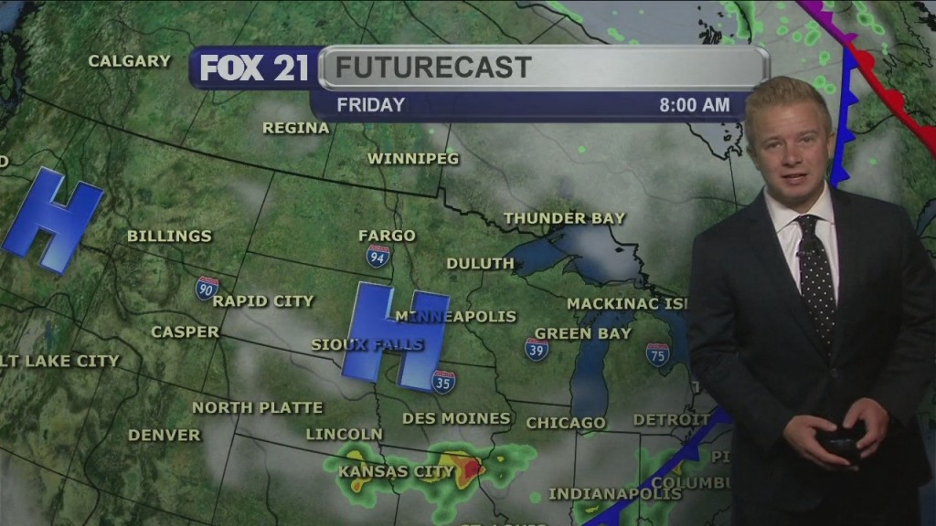 Thursday Evening Northland Forecast