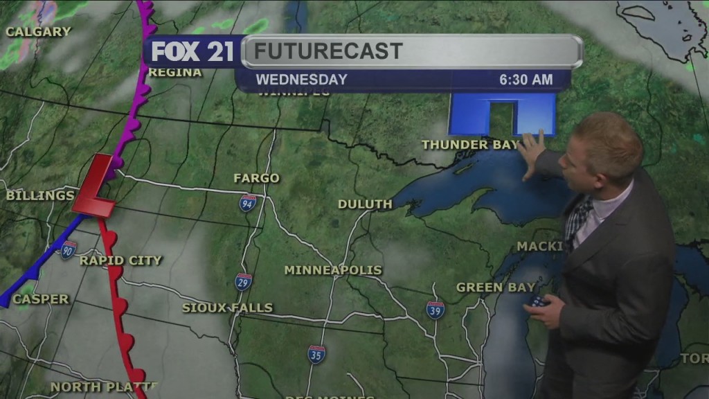 Monday Evening Northland Weather Forecast