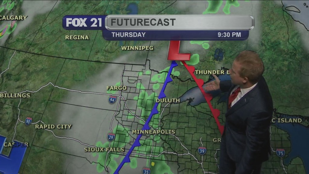 Tuesday Evening Northland Weather Forecast