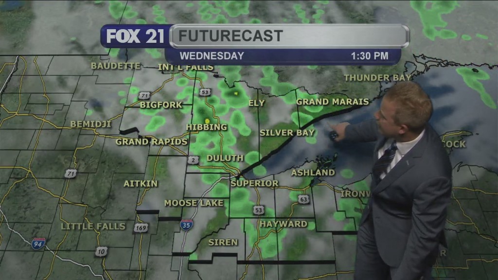 Tuesday Evening Northland Forecast