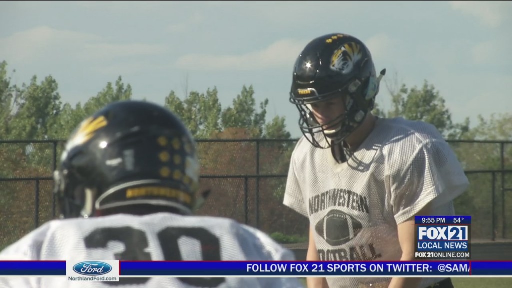 Northwestern Football Kicker