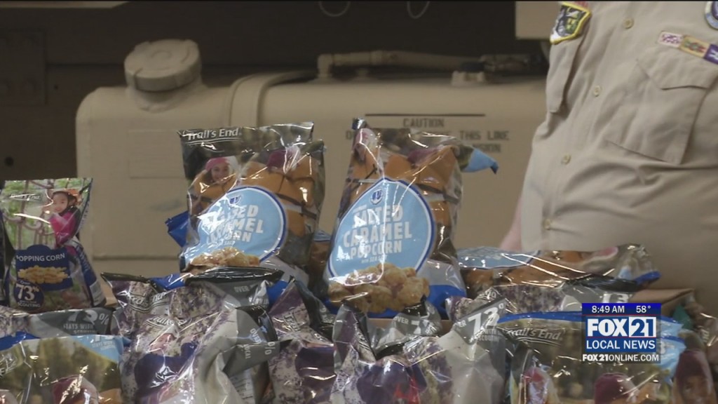 Boy Scouts Popcorn Sale