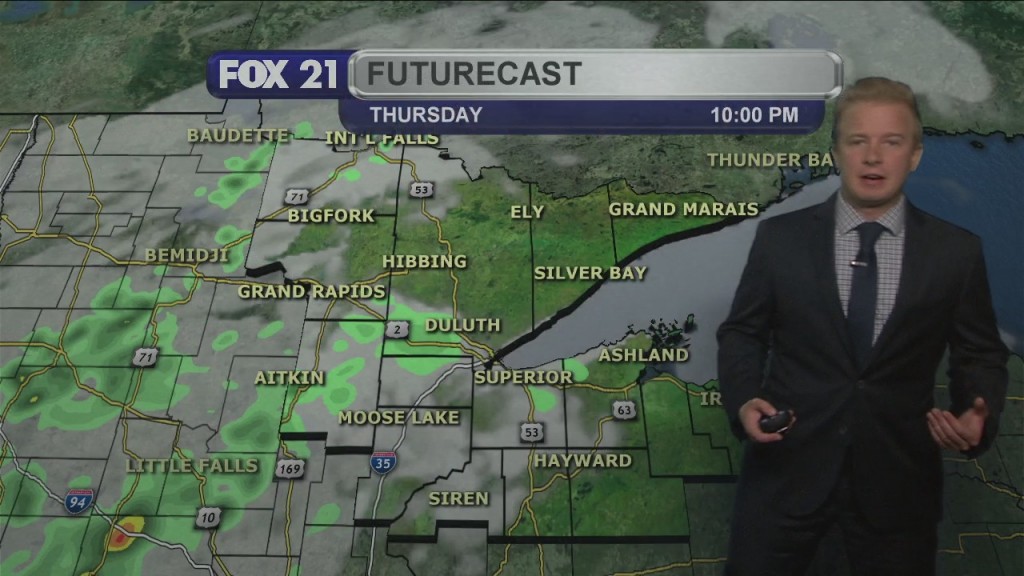 Thursday Evening Weather Forecast