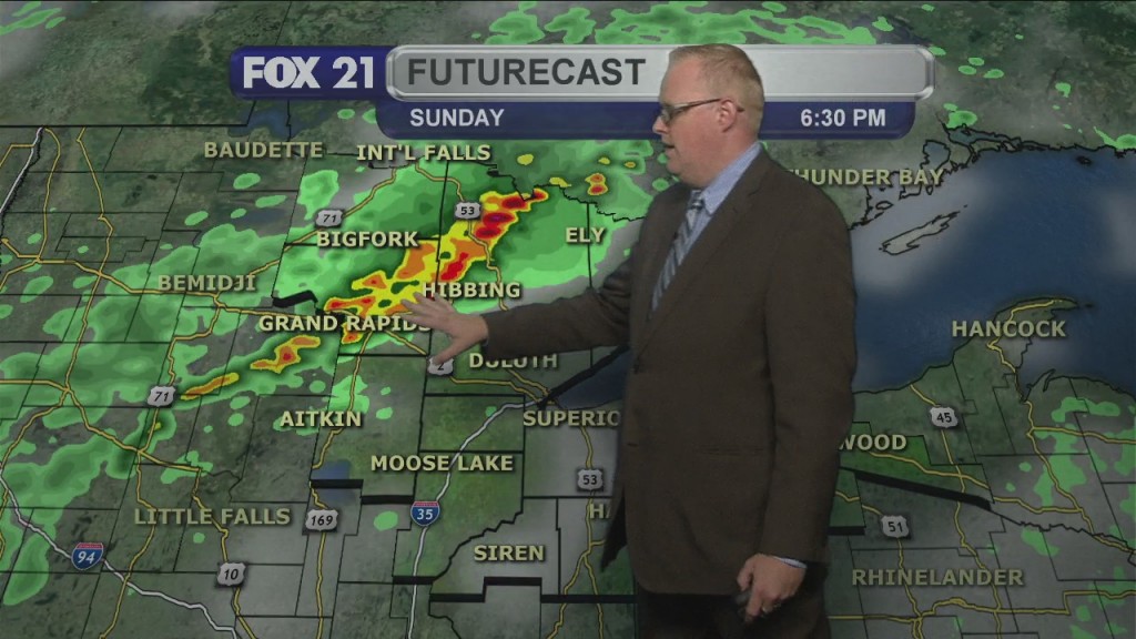 Saturday Evening Northland Weather Forecast