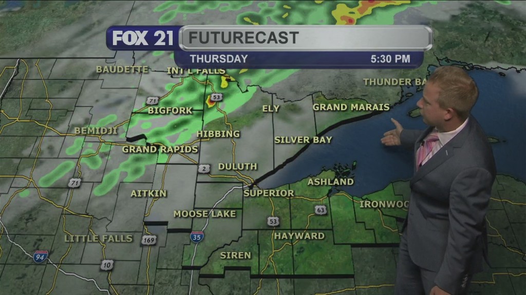 Wednesday Evening Northland Forecast