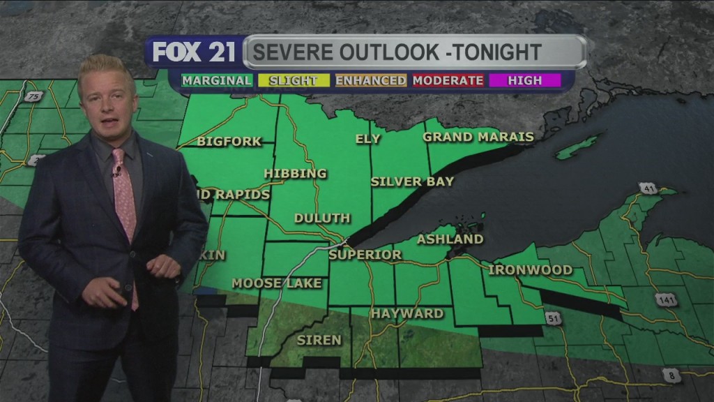 Labor Day Evening Forecast