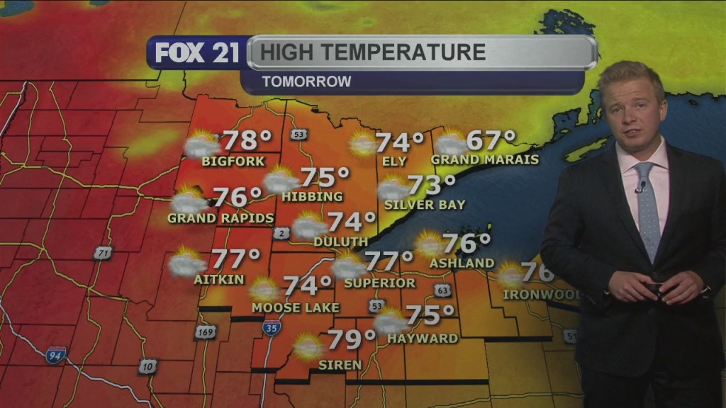 Monday Night Northland Forecast
