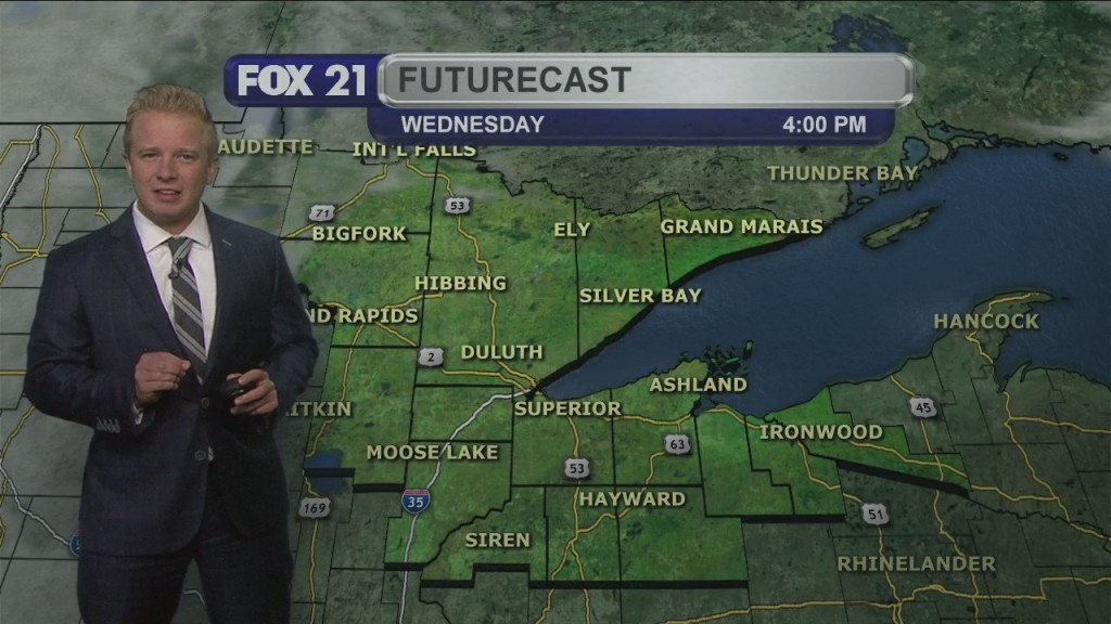 Tuesday Evening Northland Forecast