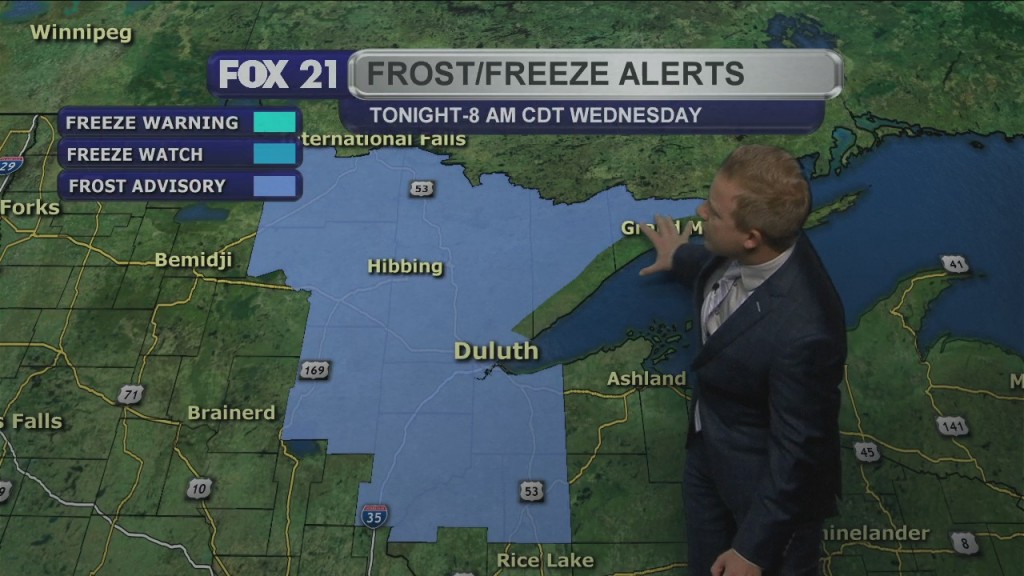 Tuesday Evening Weather Forecast