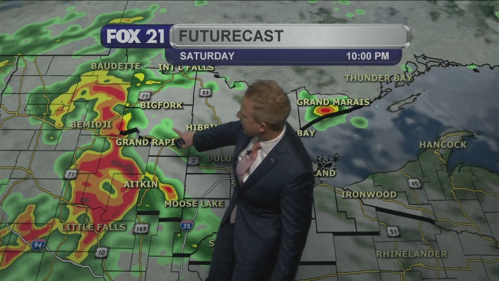 Friday Evening Weather Forecast