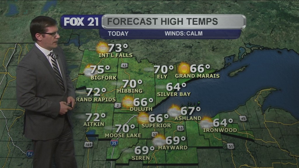 Monday, October 4, 2021 Morning Forecast